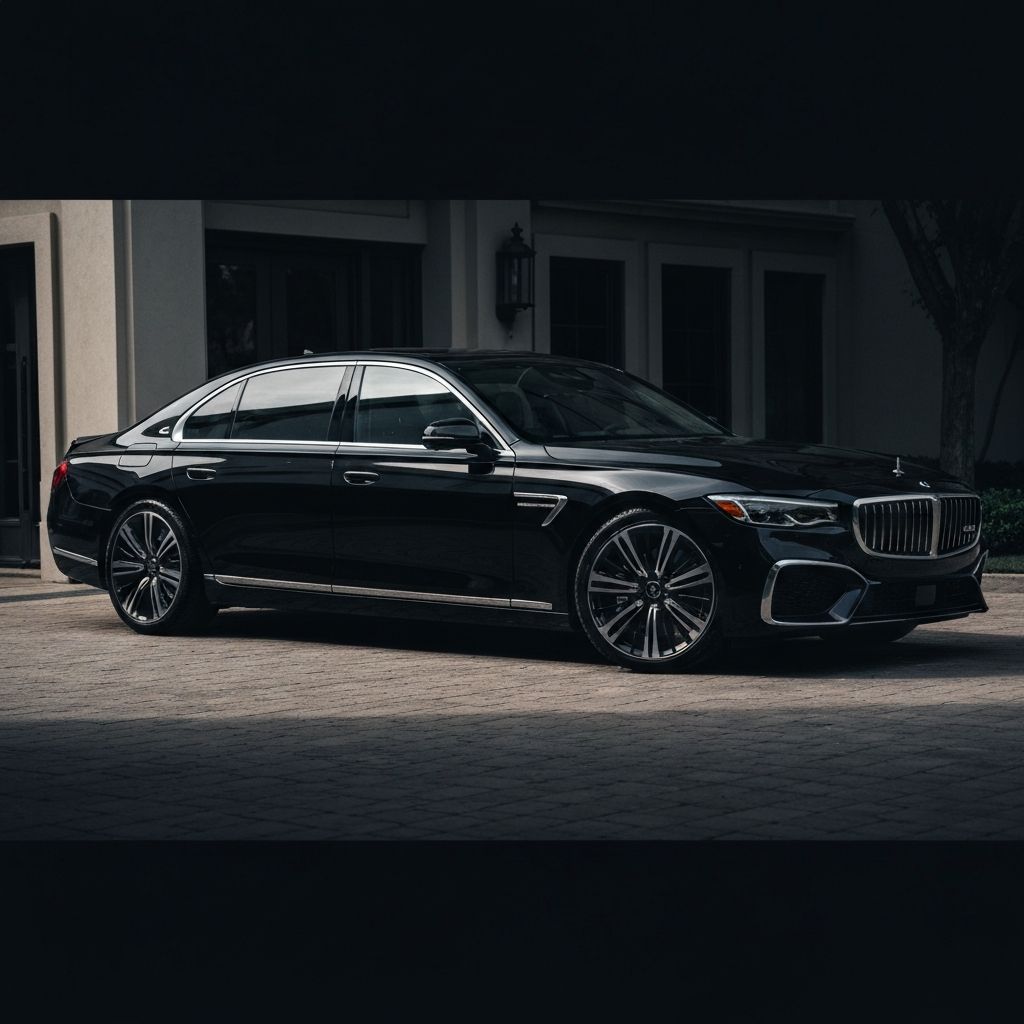 Luxury detailed car